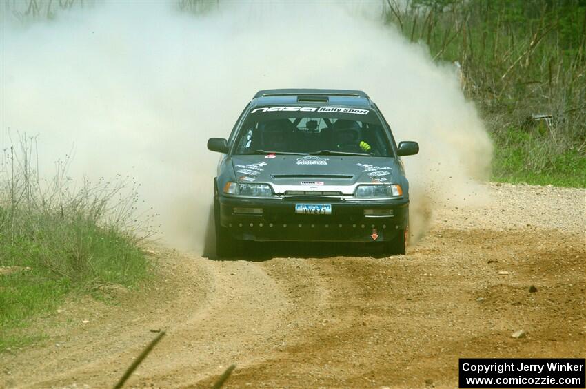 Nick Lyle / Kevin Dobrowolski Honda Civic Si on SS1, J5 North.