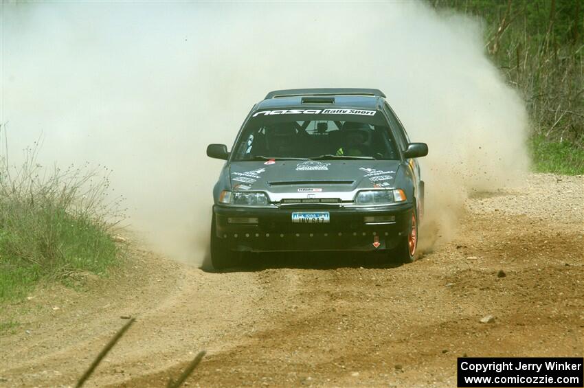 Nick Lyle / Kevin Dobrowolski Honda Civic Si on SS1, J5 North.