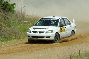 Andrew Bockheim / Salvatore LoPresti Mitsubishi Lancer on SS1, J5 North.