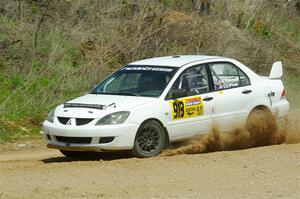 Andrew Bockheim / Salvatore LoPresti Mitsubishi Lancer on SS1, J5 North.