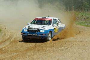 Perry Seaman / Patty Seaman Merkur XR4Ti on SS1, J5 North.