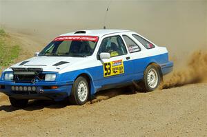 Perry Seaman / Patty Seaman Merkur XR4Ti on SS1, J5 North.