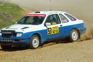 Perry Seaman / Patty Seaman Merkur XR4Ti on SS1, J5 North.