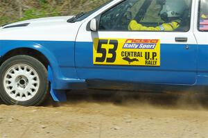 Perry Seaman / Patty Seaman Merkur XR4Ti on SS1, J5 North.