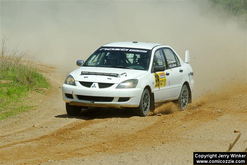 Andrew Bockheim / Salvatore LoPresti Mitsubishi Lancer on SS1, J5 North.