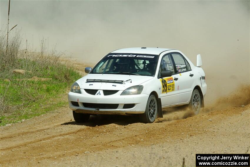 Andrew Bockheim / Salvatore LoPresti Mitsubishi Lancer on SS1, J5 North.