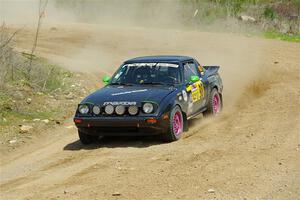 John Gusmano's Mazda RX-7 on SS1, J5 North.