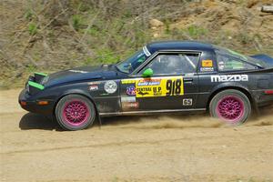 John Gusmano's Mazda RX-7 on SS1, J5 North.