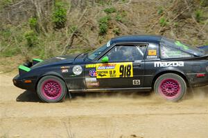 John Gusmano's Mazda RX-7 on SS1, J5 North.