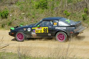 John Gusmano's Mazda RX-7 on SS1, J5 North.