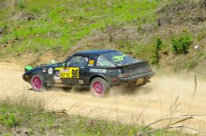 John Gusmano's Mazda RX-7 on SS1, J5 North.