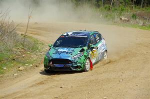 Josh Armantrout's Ford Fiesta on SS1, J5 North.