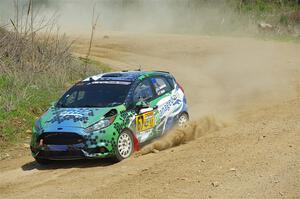 Josh Armantrout's Ford Fiesta on SS1, J5 North.