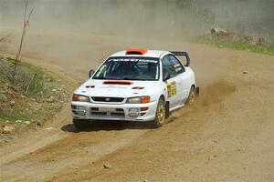 Richard Donovan / Greg Donovan Subaru Impreza on SS1, J5 North.