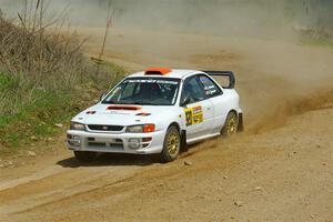 Richard Donovan / Greg Donovan Subaru Impreza on SS1, J5 North.