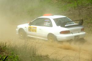 Richard Donovan / Greg Donovan Subaru Impreza on SS1, J5 North.