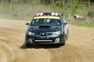 Matt James / Jackie James Subaru Impreza on SS1, J5 North.