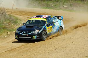 Matt James / Jackie James Subaru Impreza on SS1, J5 North.