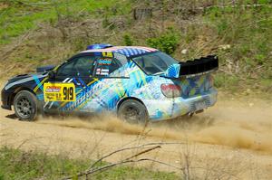 Matt James / Jackie James Subaru Impreza on SS1, J5 North.