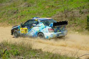 Matt James / Jackie James Subaru Impreza on SS1, J5 North.