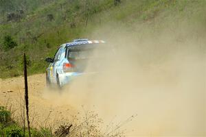 Matt James / Jackie James Subaru Impreza on SS1, J5 North.