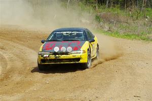 Zachary Richard / Eli Goethel Mitsubishi Eclipse on SS1, J5 North.