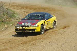 Zachary Richard / Eli Goethel Mitsubishi Eclipse on SS1, J5 North.