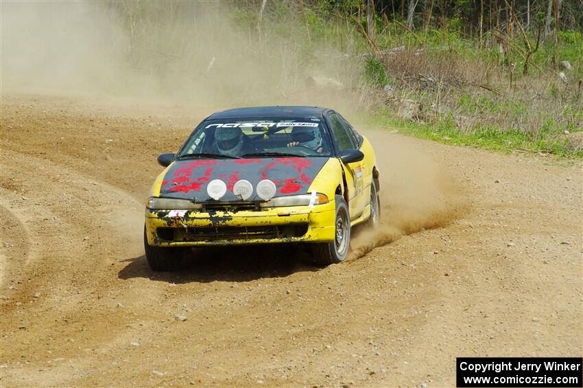 Zachary Richard / Eli Goethel Mitsubishi Eclipse on SS1, J5 North.