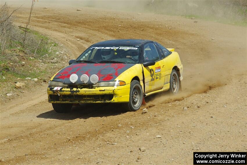 Zachary Richard / Eli Goethel Mitsubishi Eclipse on SS1, J5 North.