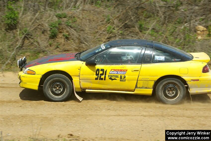 Zach Richard / Eli Goethel Mitsubishi Eclipse on SS1, J5 North.