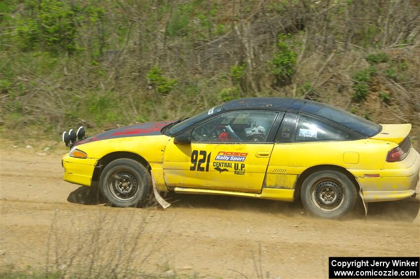 Zach Richard / Eli Goethel Mitsubishi Eclipse on SS1, J5 North.