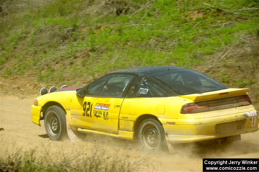 Zach Richard / Eli Goethel Mitsubishi Eclipse on SS1, J5 North.