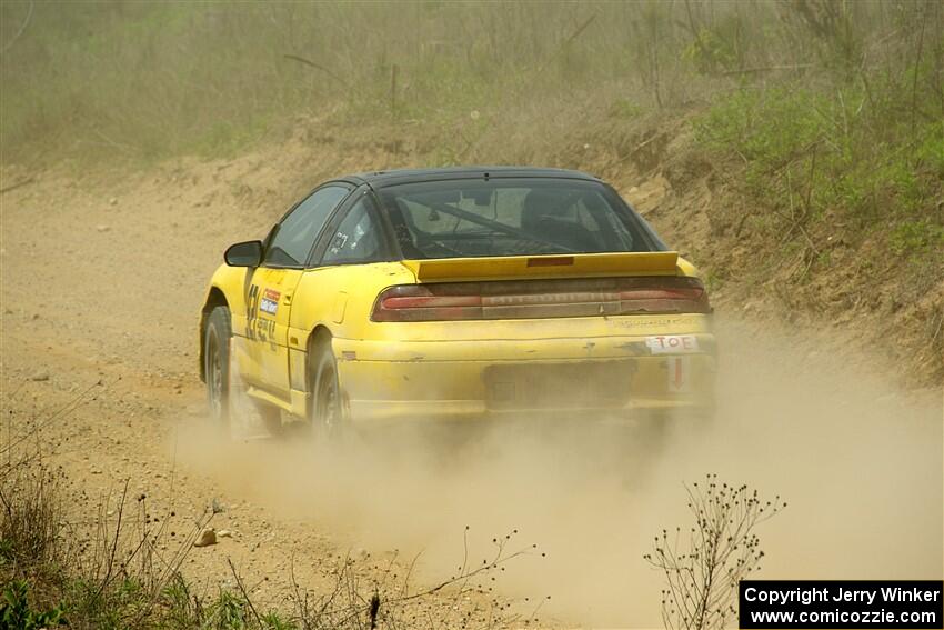 Zach Richard / Eli Goethel Mitsubishi Eclipse on SS1, J5 North.