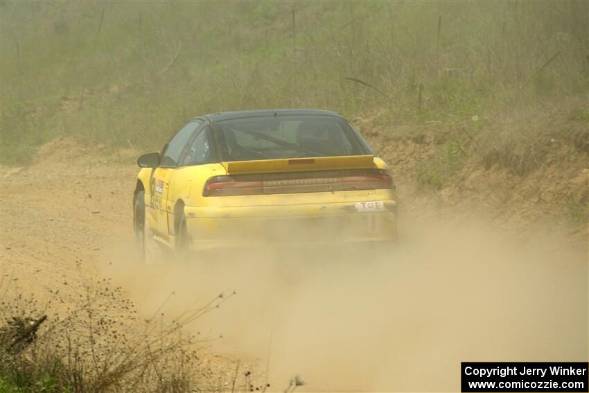 Zach Richard / Eli Goethel Mitsubishi Eclipse on SS1, J5 North.