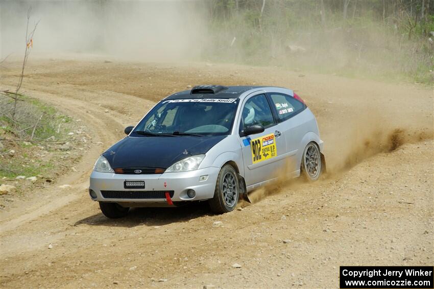 Srikanth Nayini / Boyd Smith Ford Focus SVT on SS1, J5 North.