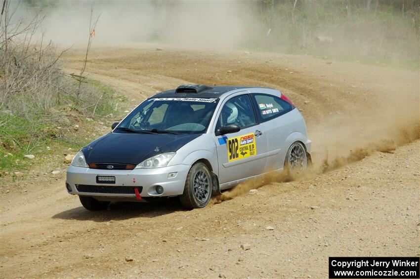 Srikanth Nayini / Boyd Smith Ford Focus SVT on SS1, J5 North.