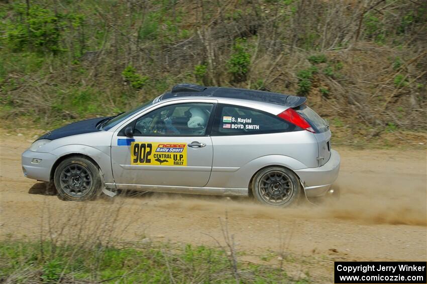 Srikanth Nayini / Boyd Smith Ford Focus SVT on SS1, J5 North.