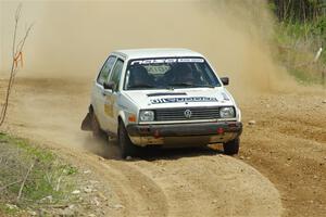 Heath Shively / Bryce Proseus VW Golf on SS1, J5 North.