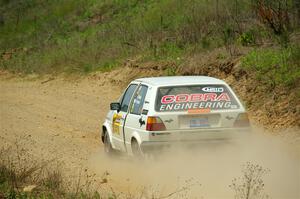 Heath Shively / Bryce Proseus VW Golf on SS1, J5 North.