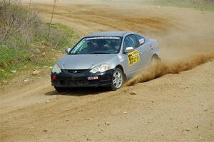 Derek Denti / Shanti Witt Acura RSX on SS1, J5 North.