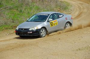 Derek Denti / Shanti Witt Acura RSX on SS1, J5 North.