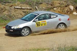 Derek Denti / Shanti Witt Acura RSX on SS1, J5 North.