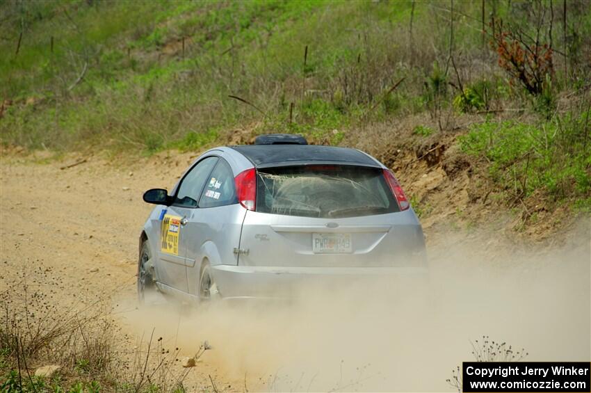 Srikanth Nayini / Boyd Smith Ford Focus SVT on SS1, J5 North.