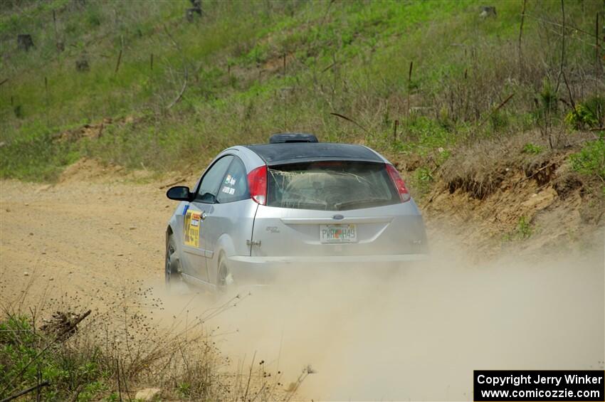 Srikanth Nayini / Boyd Smith Ford Focus SVT on SS1, J5 North.