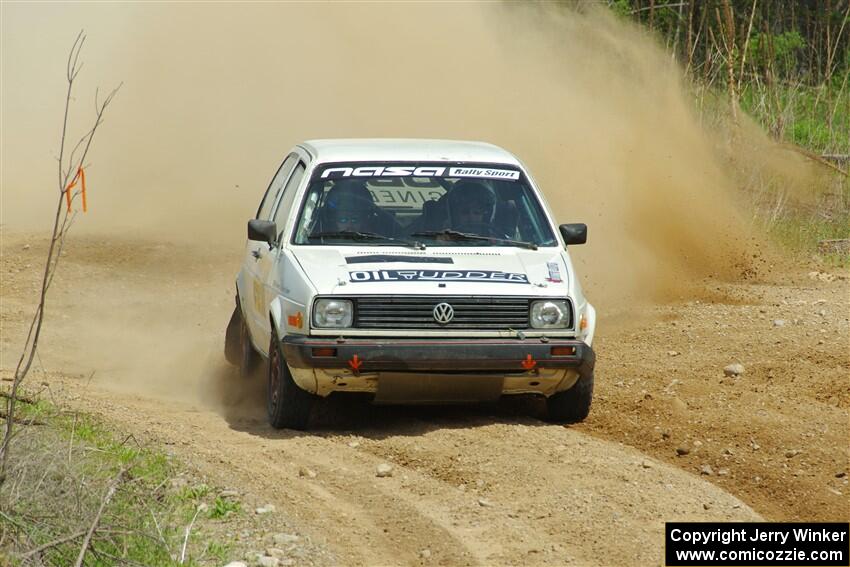 Heath Shively / Bryce Proseus VW Golf on SS1, J5 North.