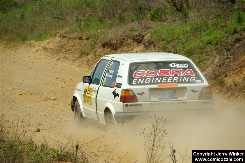 Heath Shively / Bryce Proseus VW Golf on SS1, J5 North.