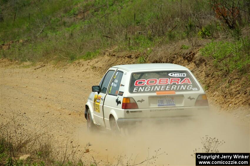 Heath Shively / Bryce Proseus VW Golf on SS1, J5 North.