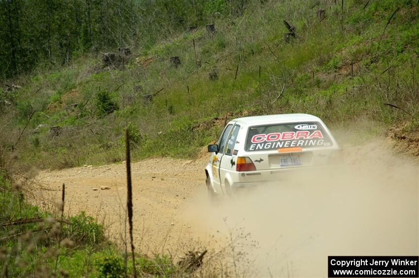 Heath Shively / Bryce Proseus VW Golf on SS1, J5 North.