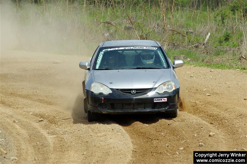 Derek Denti / Shanti Witt Acura RSX on SS1, J5 North.