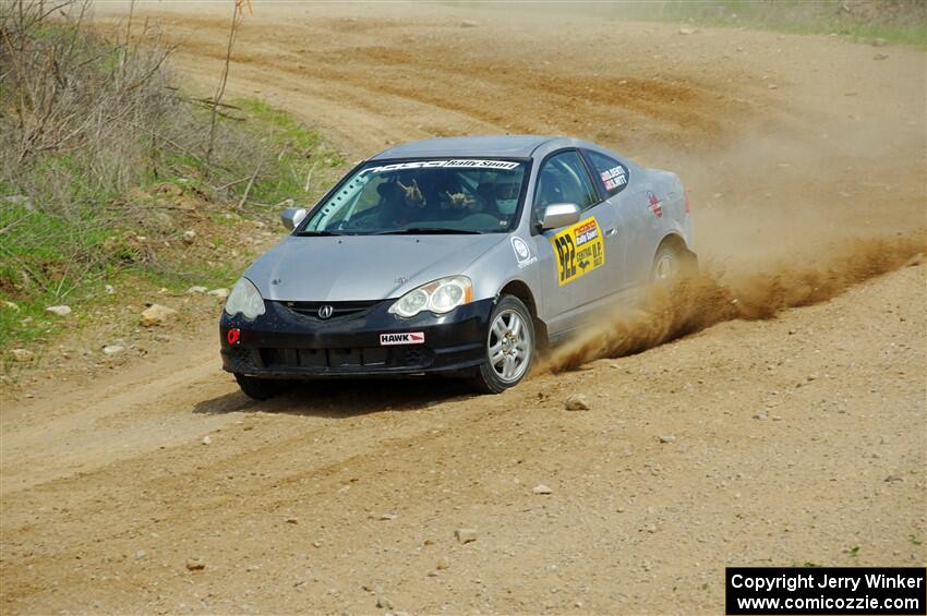 Derek Denti / Shanti Witt Acura RSX on SS1, J5 North.